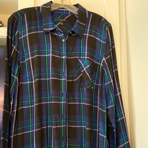 Talbots button down tunic